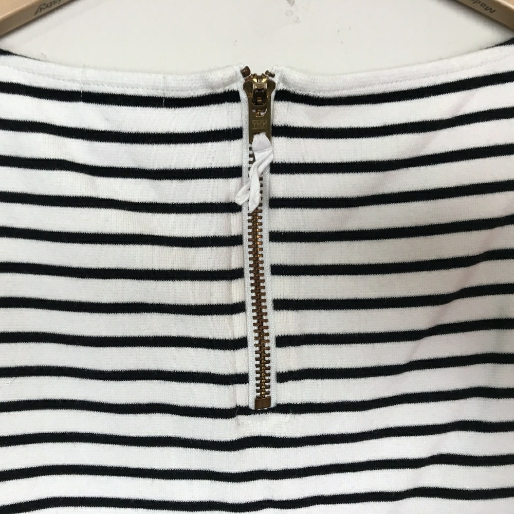 J. Crew Top Blouse Sleeveless Striped Sz: XL - Picture 4 of 6